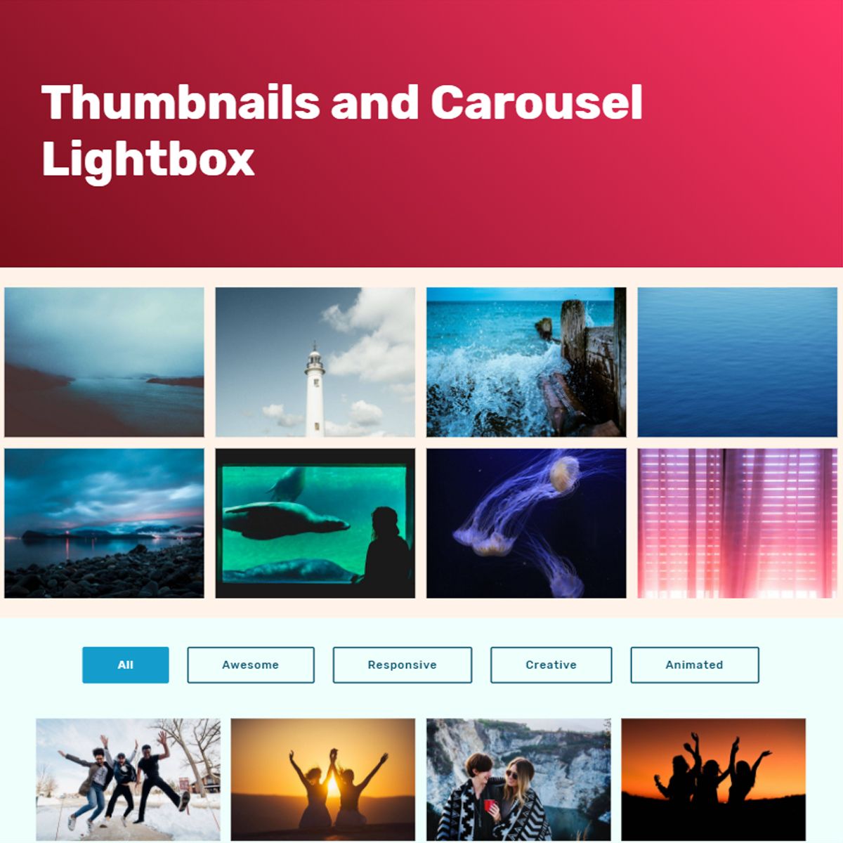 CSS3 Bootstrap Picture Slideshow