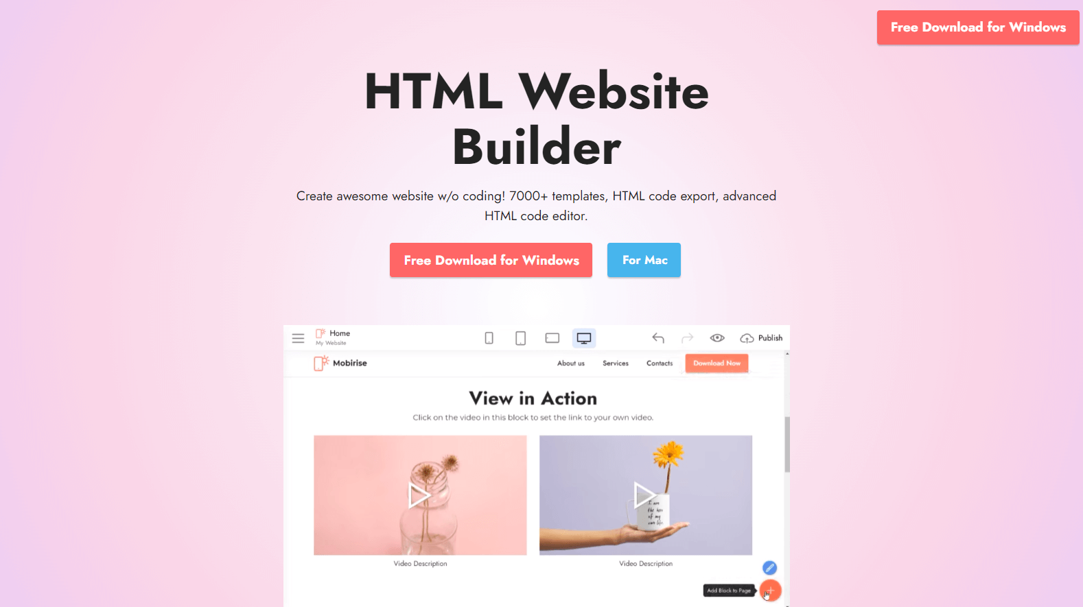  HTML Page Generator